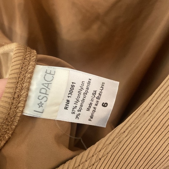 NWT L*Space Ridin High Mayra One Piece Swim Suit SZ 6 - Picture 10 of 11